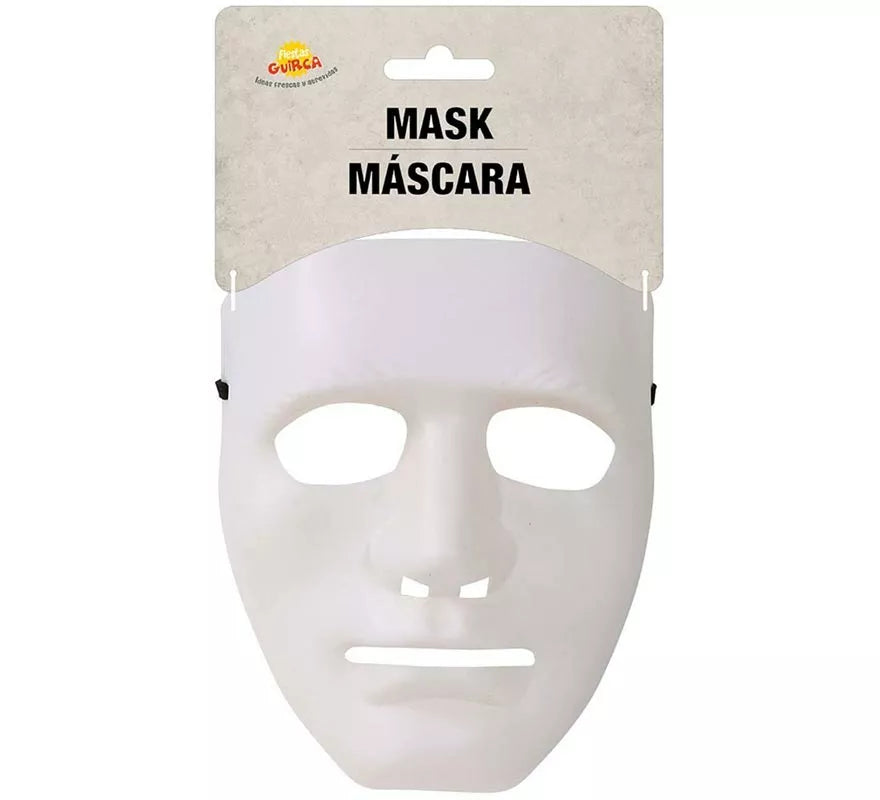 Careta blanca. Ideal para decorar