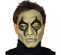 Harlequin Mask with Golden Eyes