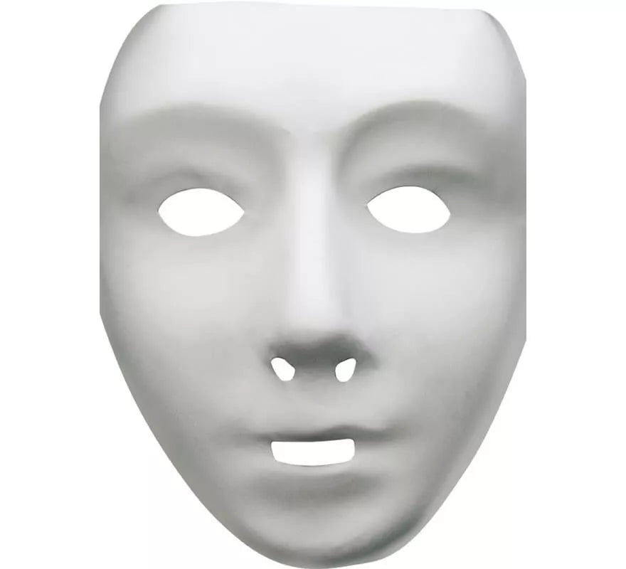 Careta de Fantasma blanco para adultos
