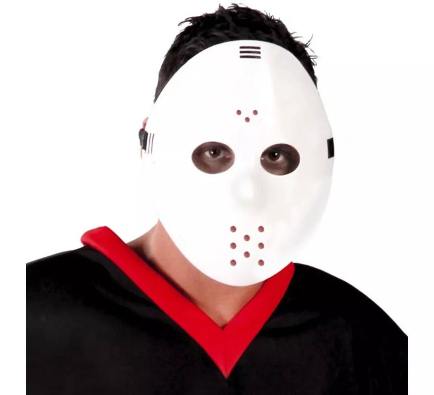 Careta de Hockey blanca