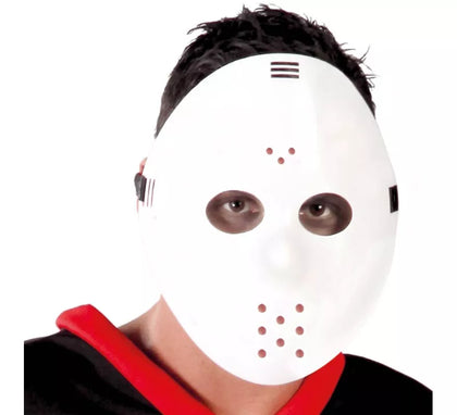 Careta de Hockey blanca