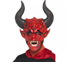 Demon Lord Mask with Horns