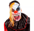 Careta de Payaso del Terror con Pelo Naranja