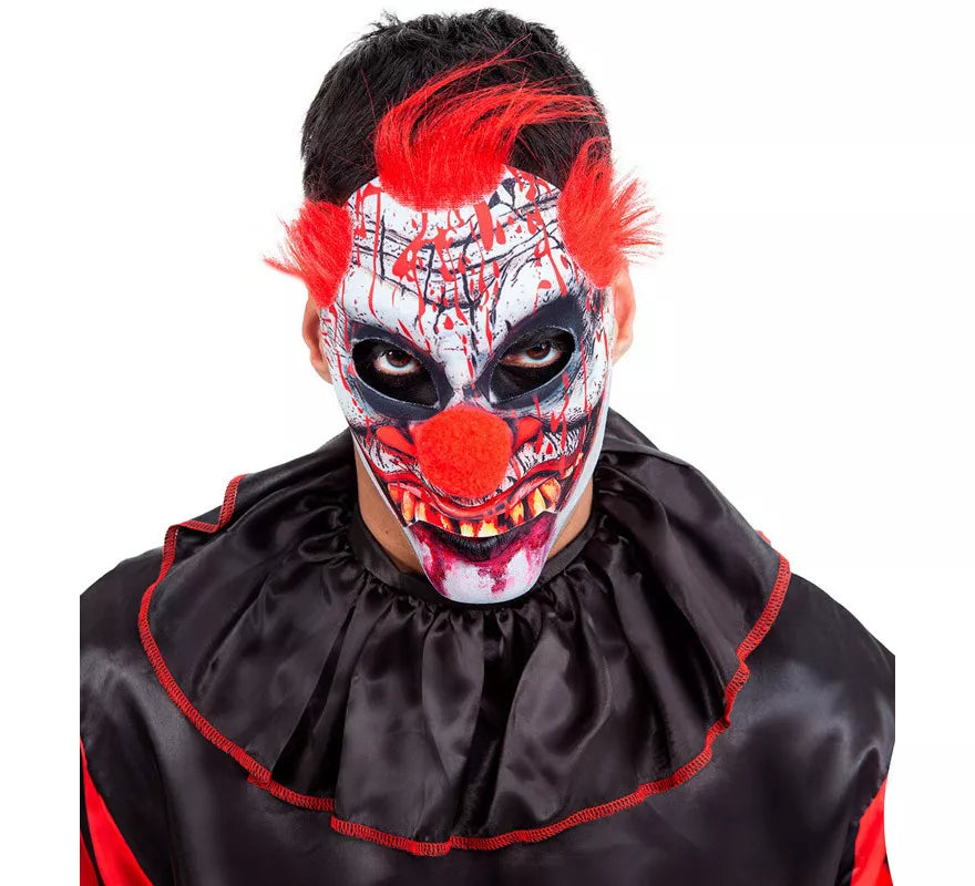 Translation missing: en.Careta de Payaso del Terror con Pelo Rojo