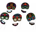 Caretas del Día de los Muertos para Photocall