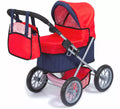 Carro de Muñecas Tendencia Royal Versión Especial rojo y azul