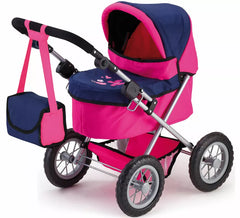 Doll Stroller Trends Fuchsia and Blue