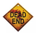 Cartel de Camino sin retorno (Dead End) de 24x24x0,5 cm