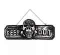 Cartel Keep Out de foam de 40x16,5x3 cm