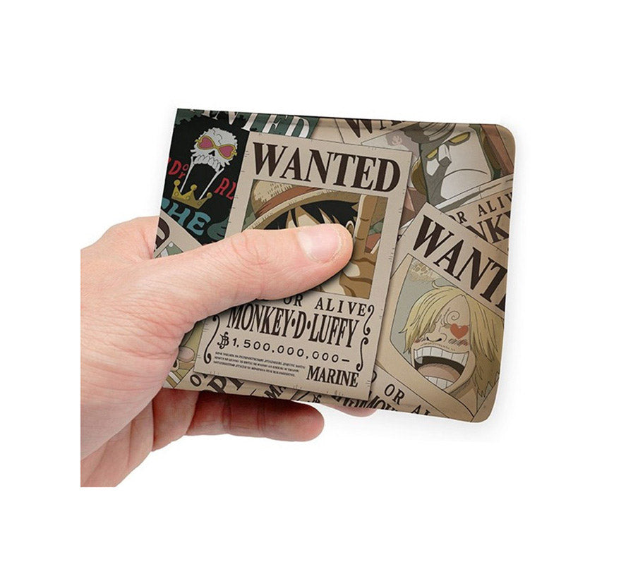 Cartera One Piece Wanted Personajes