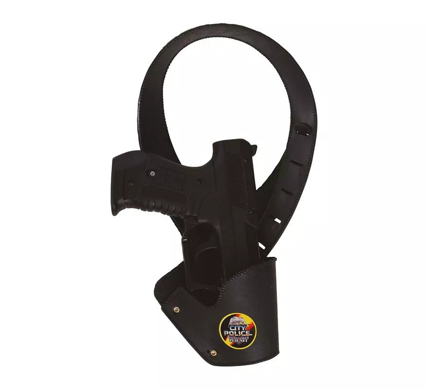 Cartuchera de Hombro con Pistola