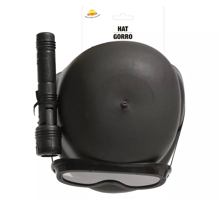 Casco de Antidisturbios con Linterna para niños
