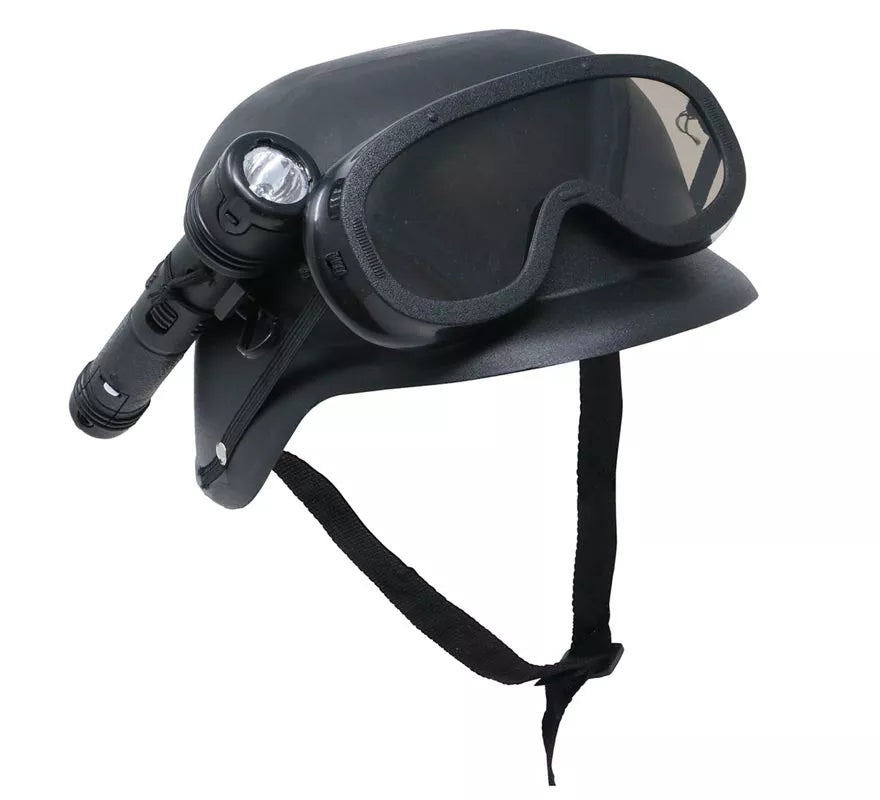 Casco de Antidisturbios con Linterna para niños