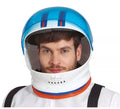 Casco de Astronauta Blanco y Azul