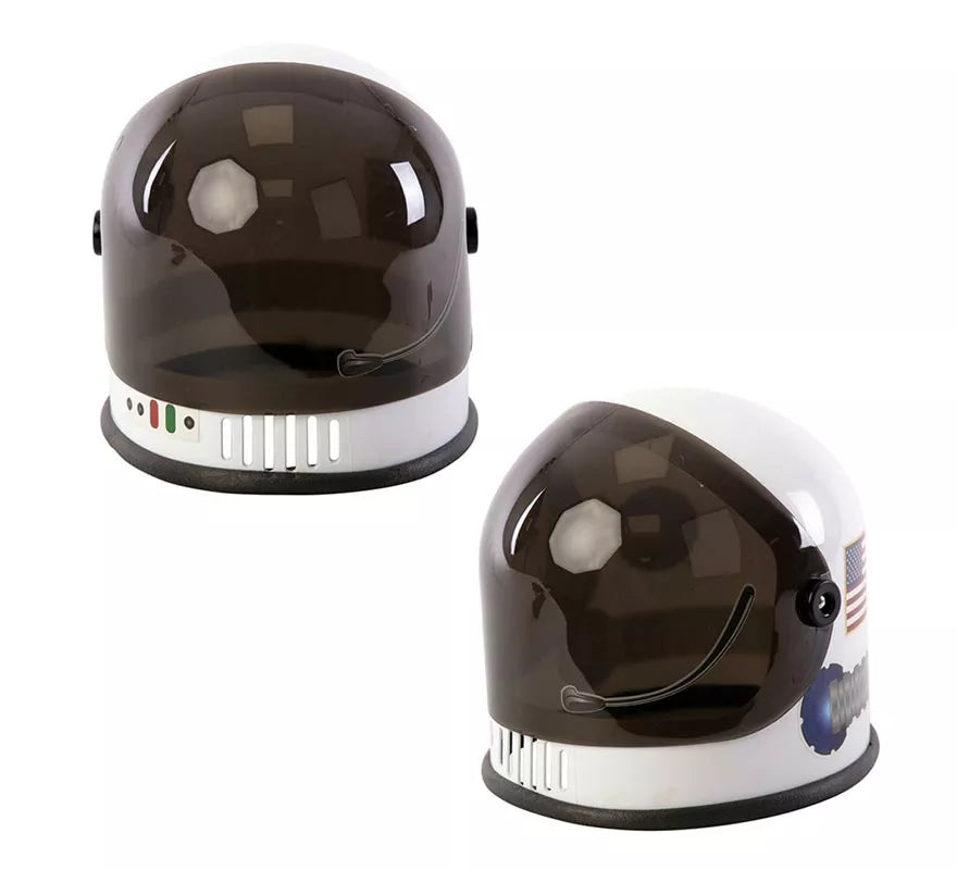 Translation missing: en.Casco de Astronauta negro y blanco infantil de 21x23x22 cm