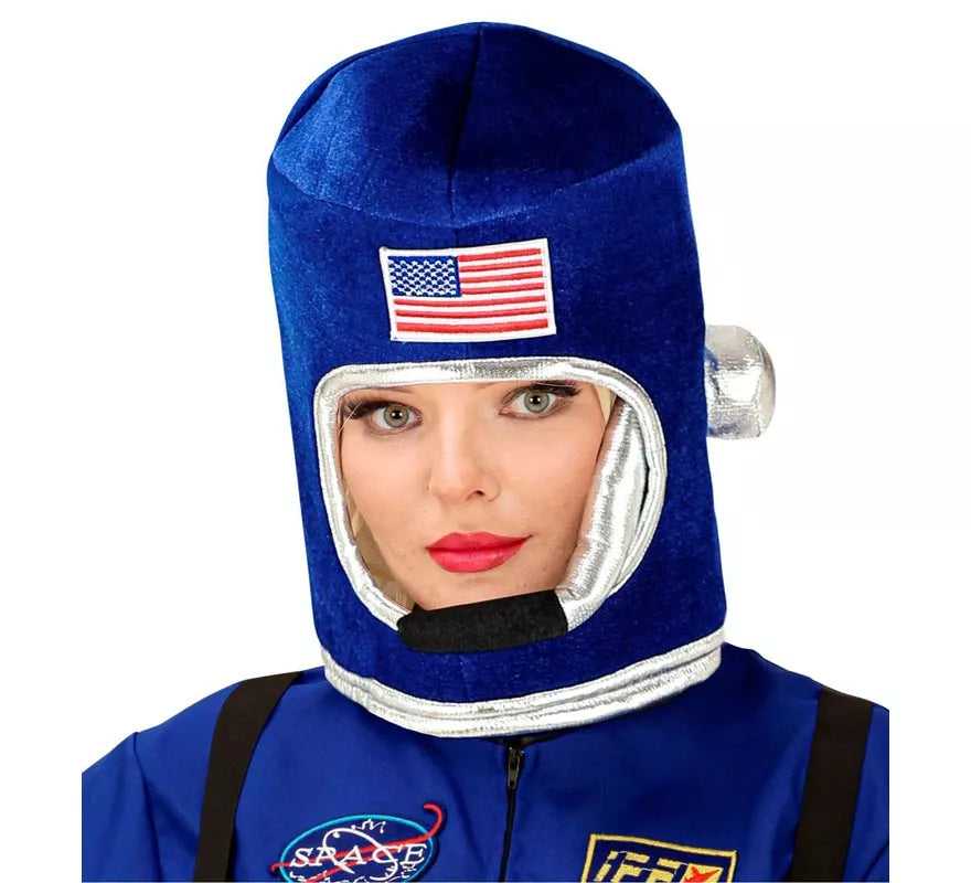 Translation missing: en.Casco de Astronauta Space azul para adulto