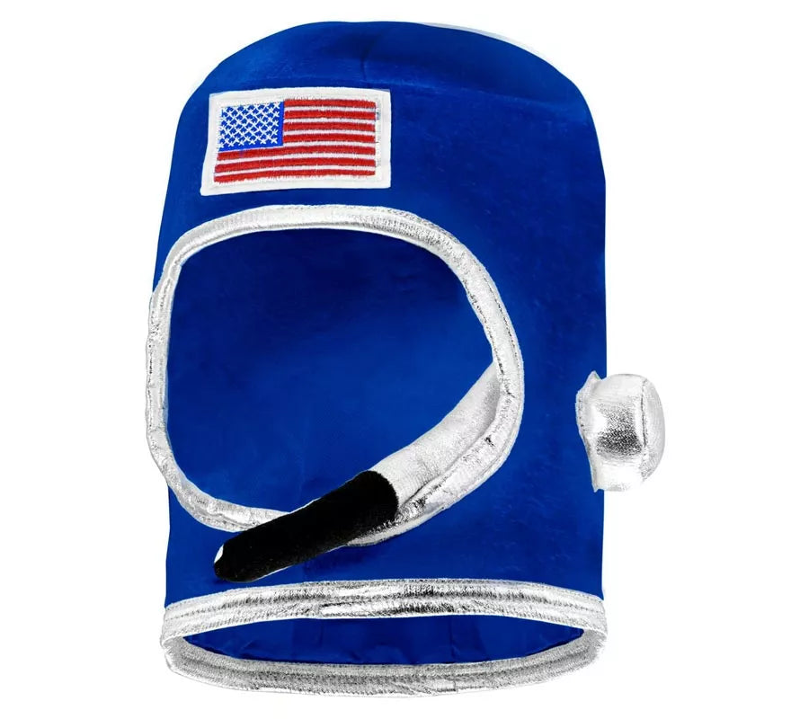 Casco de Astronauta Space azul para adulto