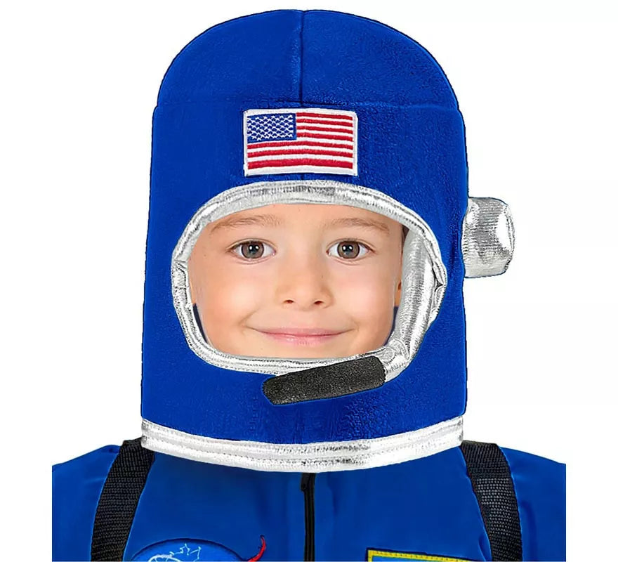 Casco de Astronauta Space azul para niño
