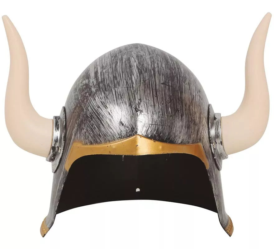 Casco de Bárbaro con cuernos