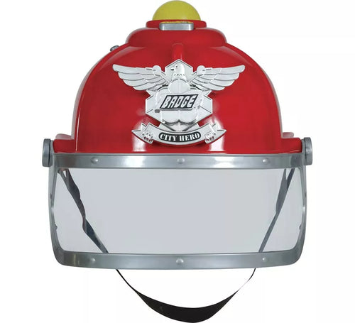 Casco de Bombero con Sirena y Luz
