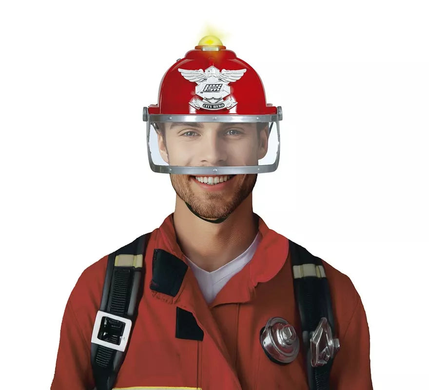 Translation missing: en.Casco de Bombero con Sirena y Luz