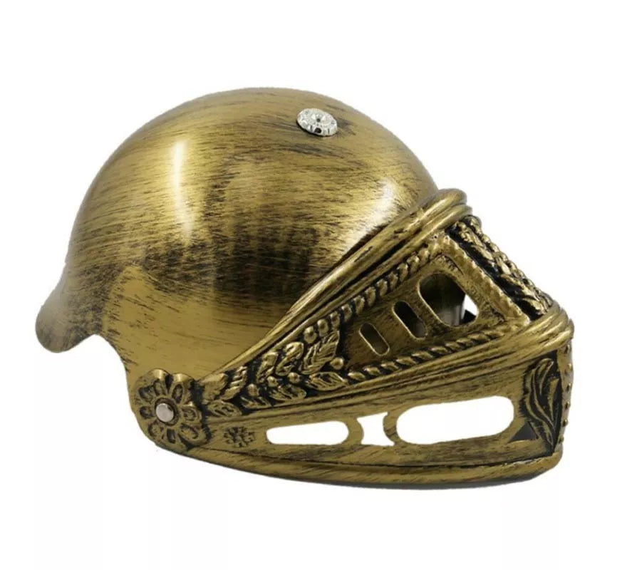 Translation missing: en.Casco de Caballero dorado con rejilla
