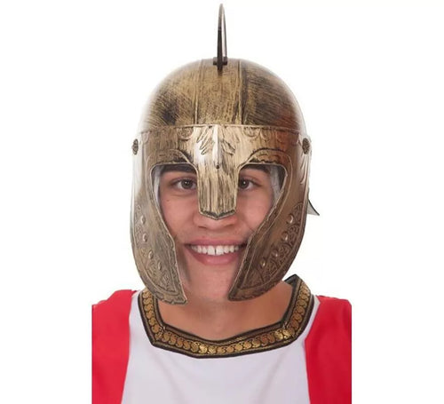 Casco de Centurión Romano Dorado