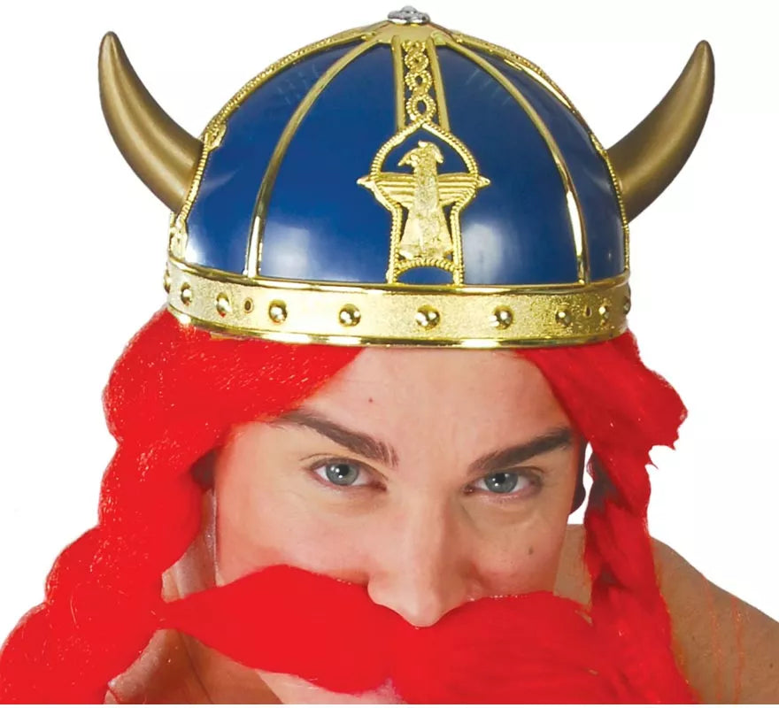 Casco de Galo azul