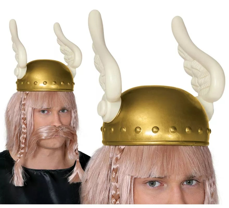 Casco de Galo para disfraz de Astérix