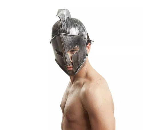 Casco de Gladiador plateado 58 cm
