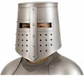 Casco de Guerrero Medieval plateado