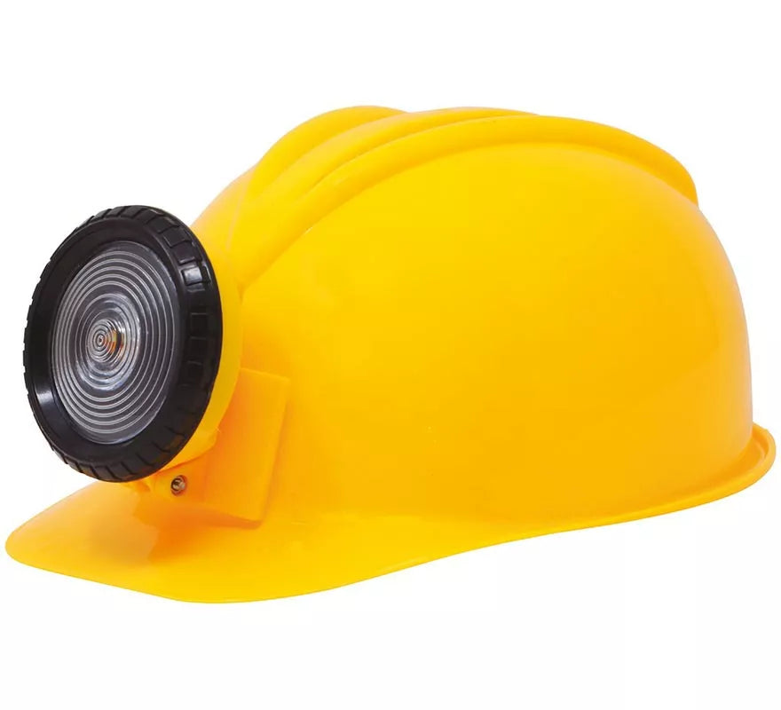 Casco de Minero con Luz
