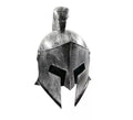 Casco de Soldado Griego plateado