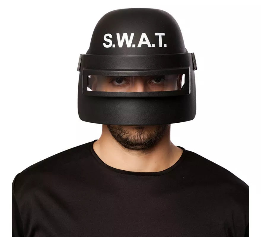 Translation missing: en.Casco de Swat negro adulto