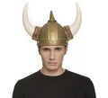 Casco de Vikingo con cuernos de Plástico