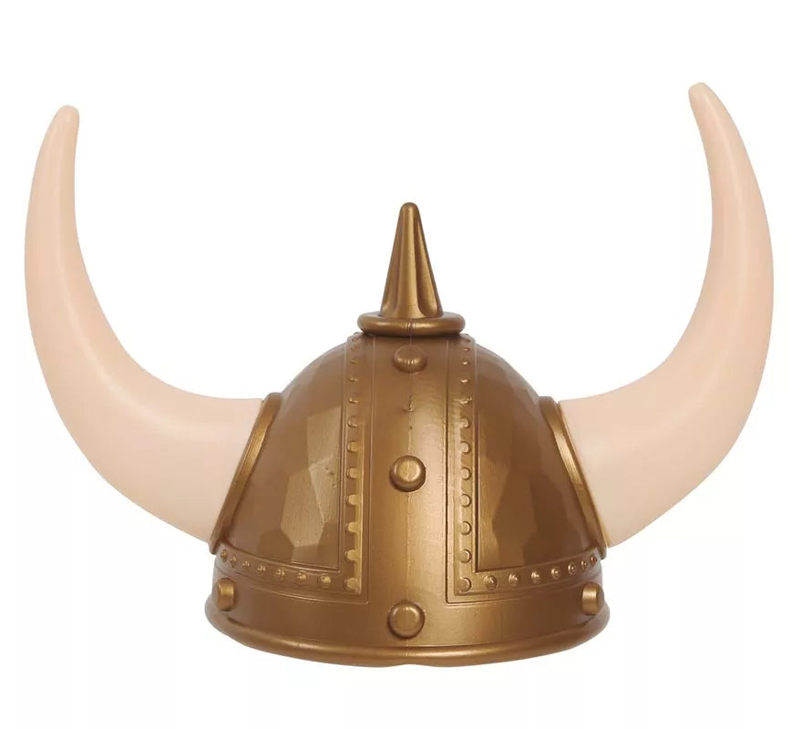 Casco de Vikingo con Cuernos para niño