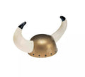 Casco de Vikingo dorado y blanco