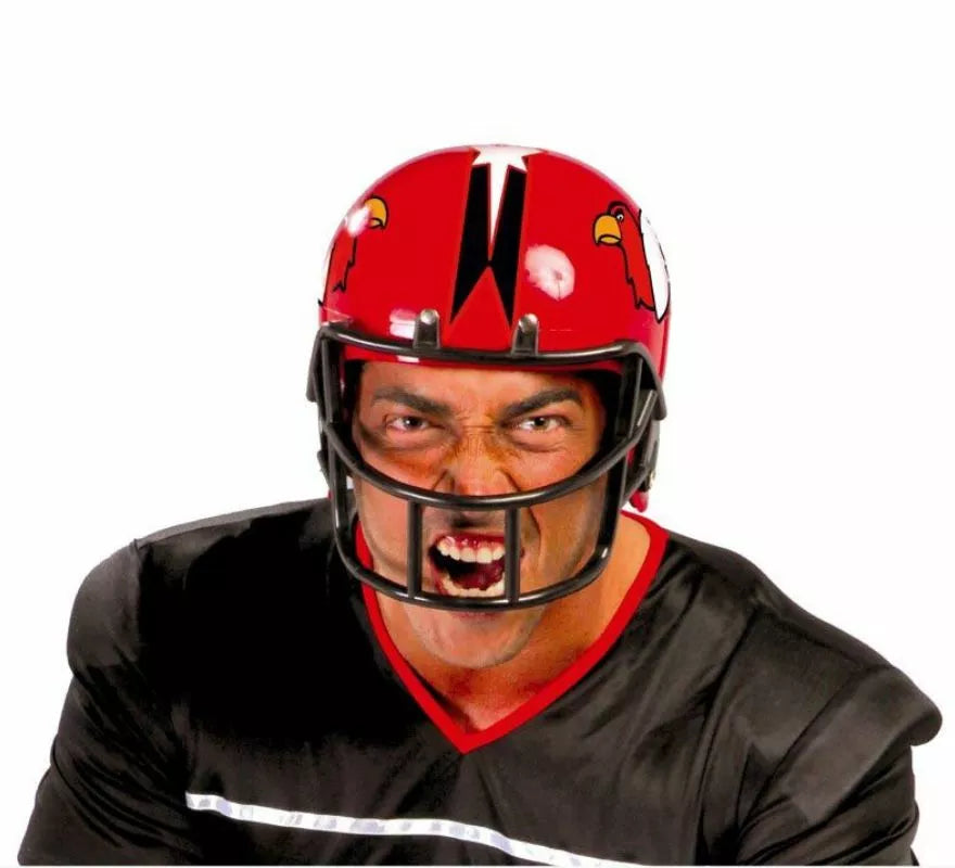 Casco Futbol Americano en varios colores de 58/60 cm de perímetro interior