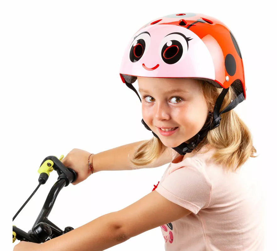 Casco Mariquita para niña
