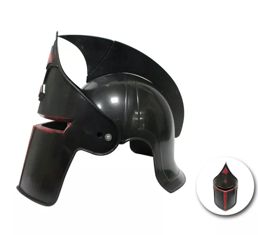 Translation missing: en.Casco Medieval negro completo