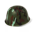 Casco militar con camuflaje