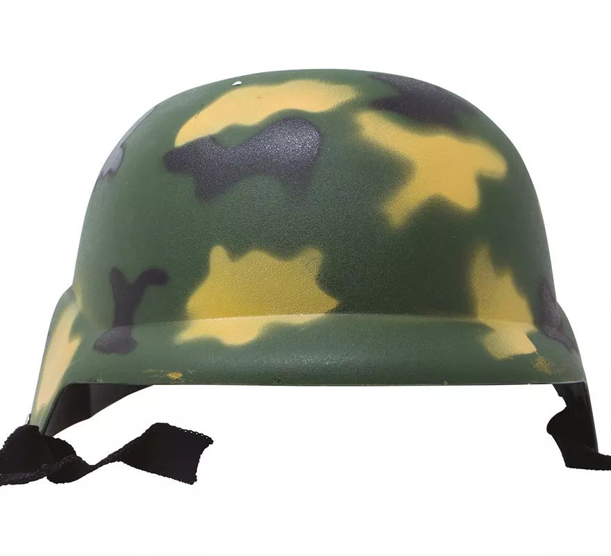 Casco Militar con cuerda