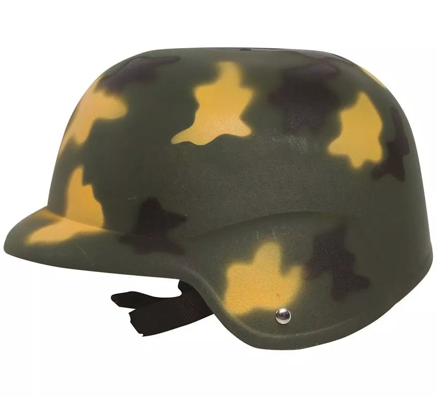 Casco Militar con cuerda