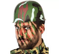 Casco Militar de Camuflaje
