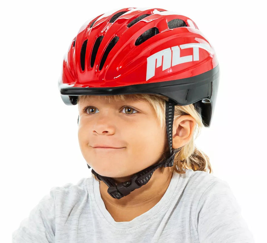 Casco Moltó rojo para niños