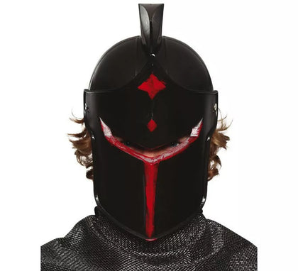 Casco Negro Soldado Espacial o Caballero Oscuro
