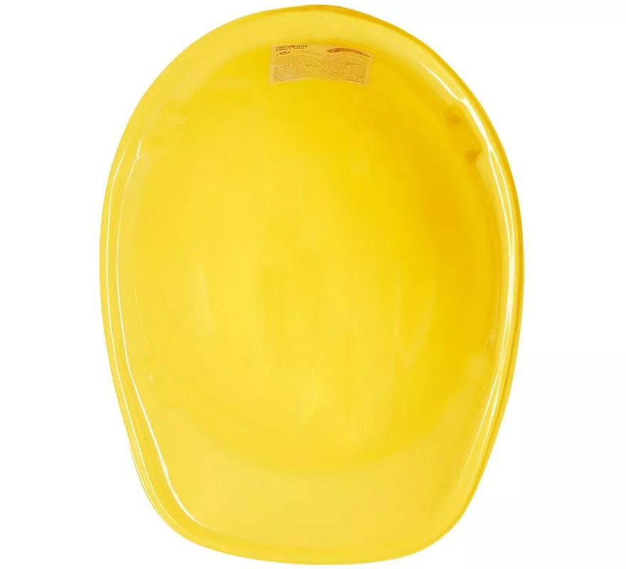 Casco Obrero o Albañil de plástico flocado