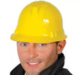 Casco Obrero o Albañil de plástico flocado