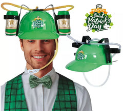 Capacete para beber no Dia de São Patrício