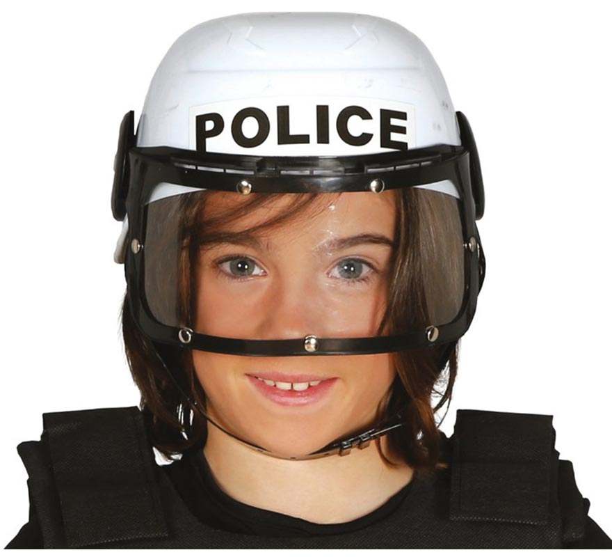 Translation missing: en.Casco Policía con visera